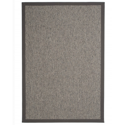 #2 - Rustik taupe/grå - fladvævet tæppe