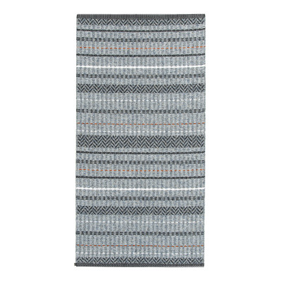 Otto blå - plast- og garntæppe