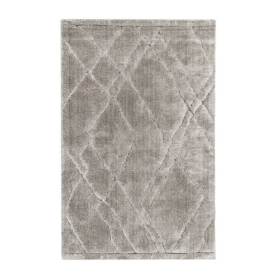 Lindi grå &#8211; maskinvævet tæppe