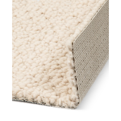 Senja lys beige 70 - væg til væg-tæppe