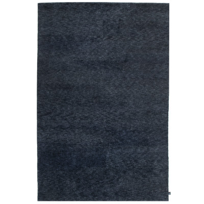 Se Nepali dark blue - håndknyttet tæppe hos Kilands.dk