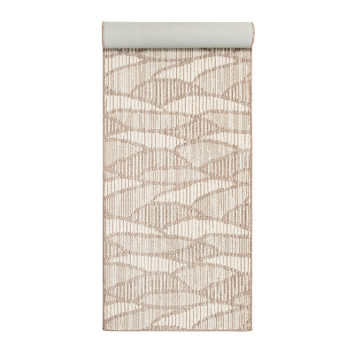 Vermont mørk beige - tæppeløber i metervare