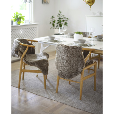 Curly sahara - 1,5 sammensyet krøllet fåreskind