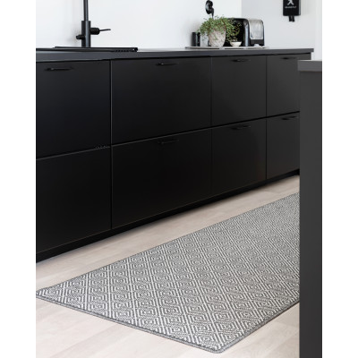 Flex grå &#8211; tæppeløber i metervare