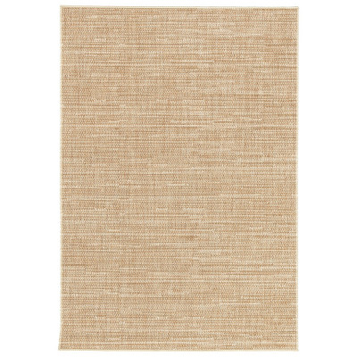 Rivas beige – fladvævet tæppe