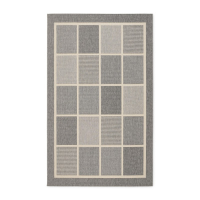 Fenix grå – fladvævet tæppe