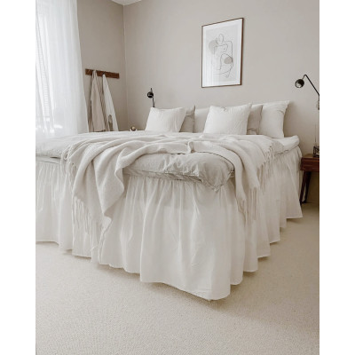 Narvik hvid 86 - væg til væg-tæppe