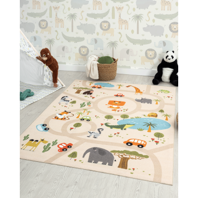 Play Animals hør - børnetæppe