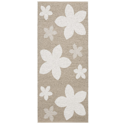 Flower Beige Plasttæppe
