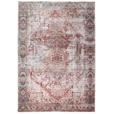 Izmir rød &#8211; maskinvævet tæppe