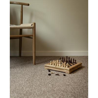 Atlas beige - væg til væg-tæppe