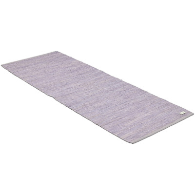 Cotton rug lavendel - kludetæppe