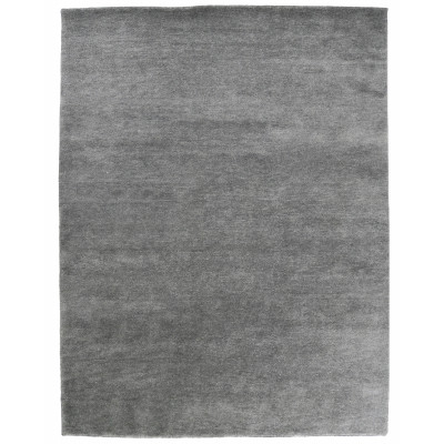 Aran grå - håndknyttet tæppe