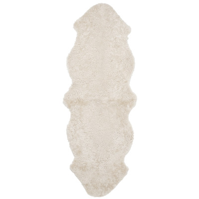 Curly beige 30211- dobbelt krøllet fåreskind