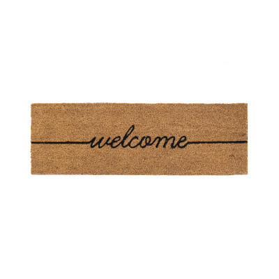 Ruco print Welcome - dørmåtte i kokos