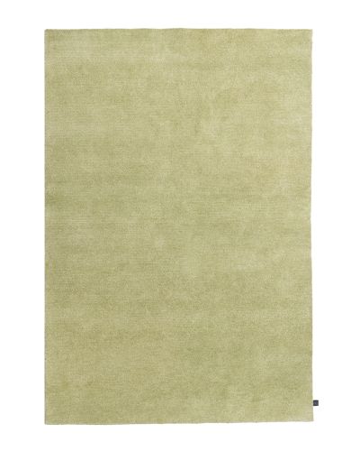 Nepali light green - håndknyttet tæppe