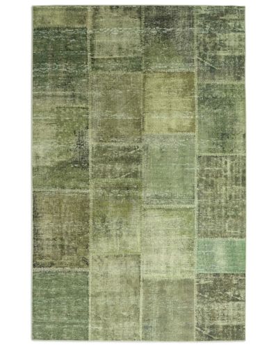 Casablanca grøn - maskinvævet tæppe