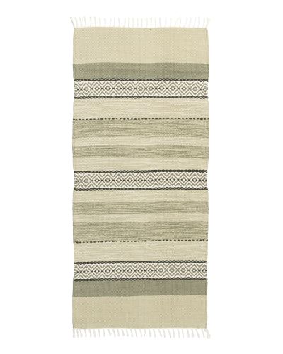 Åby grøn - kludetæppe