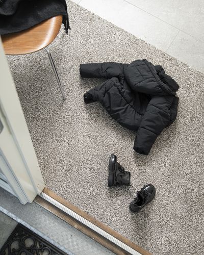 Aquastop beige - entrémåtte i metervare