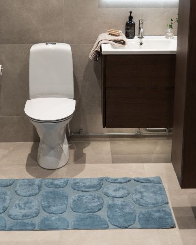 Pebbles lyseblå - bademåtte