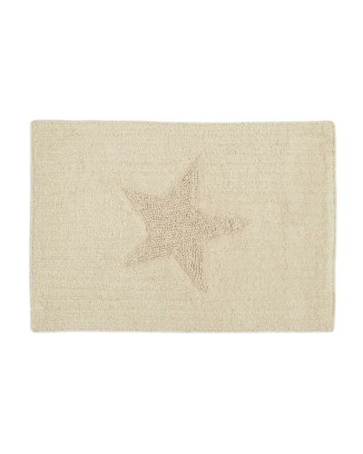 Star natur - badeværelsesmåtte