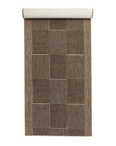 Brick brun - løber i metervare