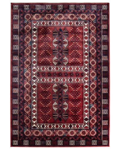 Vintage orient-red - kunstsilketæppe
