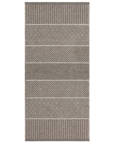 Alice mix mørkegrå - plast- og garntæppe