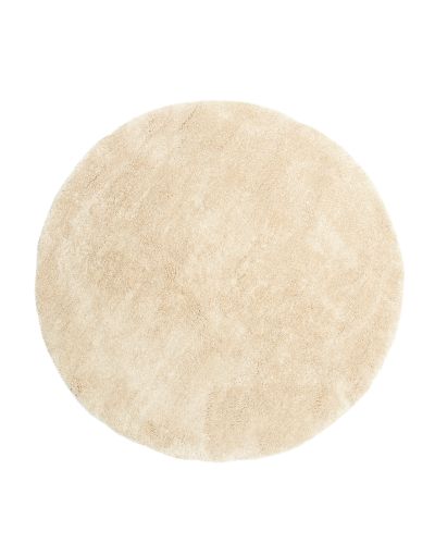 Avon rund offwhite - ryatæppe