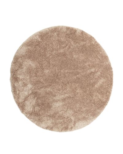 Avon rund beige - ryatæppe