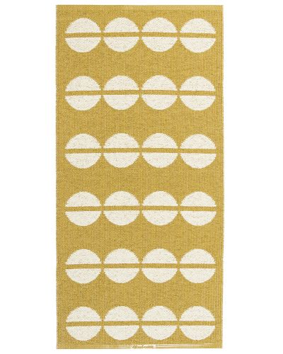 Bastian sennepsgul - plasttæppe