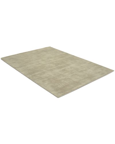 Bexley beige - håndvævet tæppe med luv