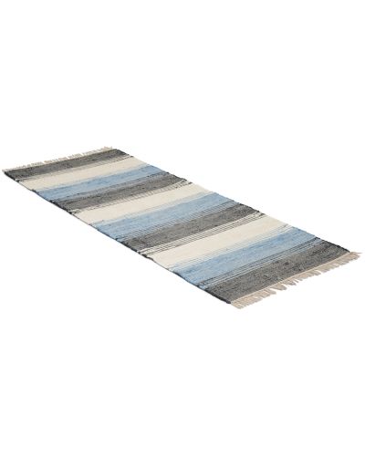 Britta blå - kludetæppe