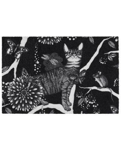 Catzy sort - dørmåtte