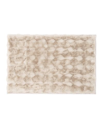 Cloud lys beige - badeværelsesmåtte