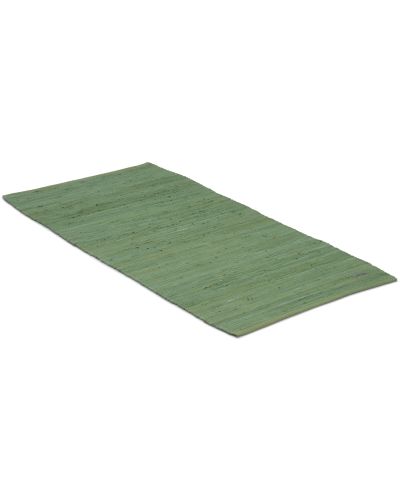 Cotton rug olivengrøn -  kludetæppe