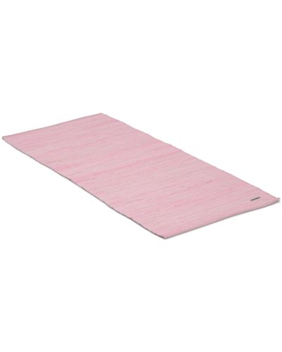 Cotton rug sukkervandslyserød -  kludetæppe