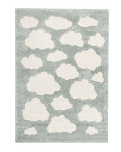 Cumulus blå - børnetæppe