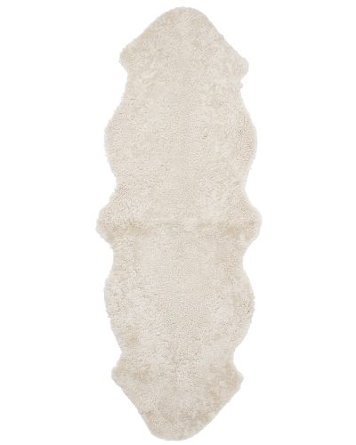 Curly beige 30211- dobbelt krøllet fåreskind