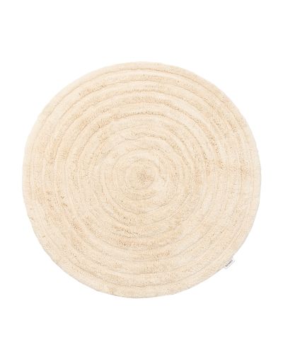 Cyklon rund natur - bademåtte