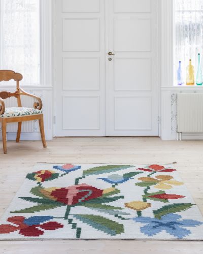 Dixter multi - håndvævet uldtæppe