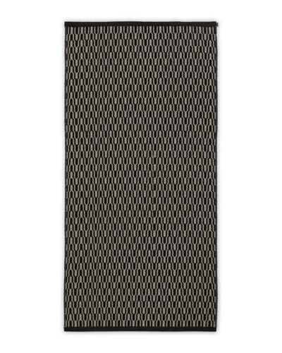 Tjörn sort - uldtæppe