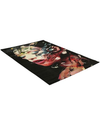 Rubin Face multi - maskinvävd matta