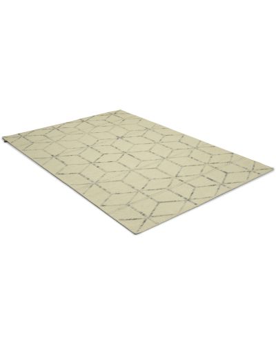 Nanok light - håndvævet uldtæppe