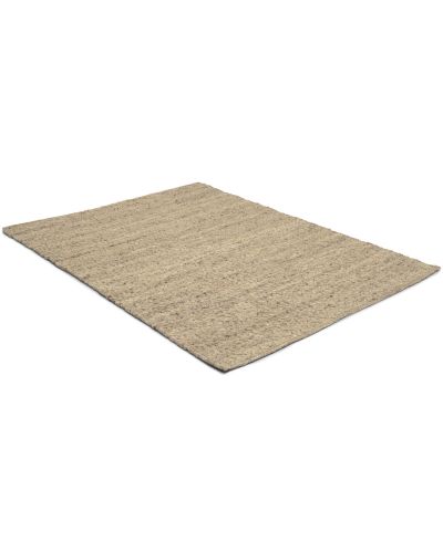 Colmar natur - håndvævet uldtæppe