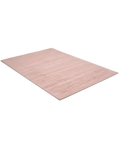 Bexley rosa - håndvævet tæppe med luv