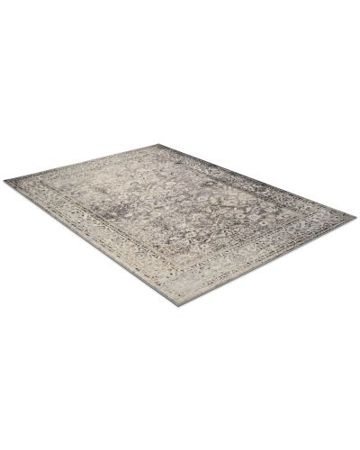 Fusion grå - kunstsilketæppe