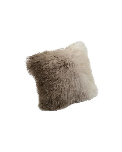 Shansi fåreskindshynde - degradé beige