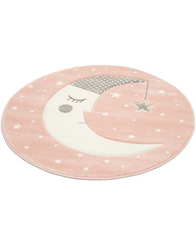 Indigo John blund rosa - børnetæppe