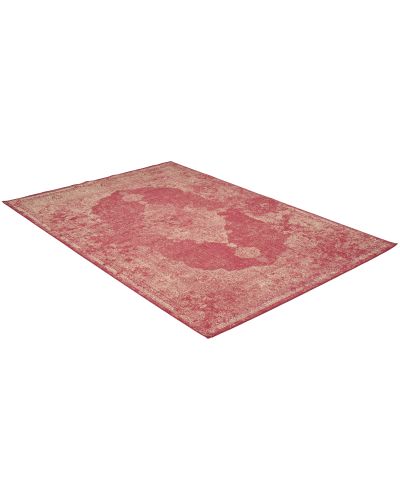 Isphahan vintage rød  - kunstsilketæppe